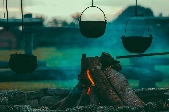 family cooking